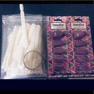 NEW Soak Off Toe Caps, 99 Nail Swatches w/ Pads